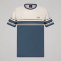 Mens Everyday Stripe Tee Grey