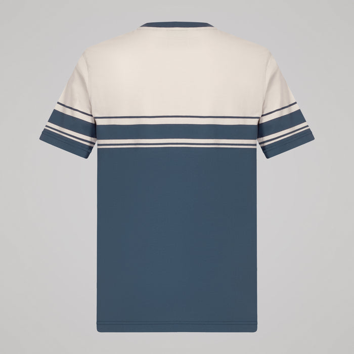 Mens Everyday Stripe Tee Grey