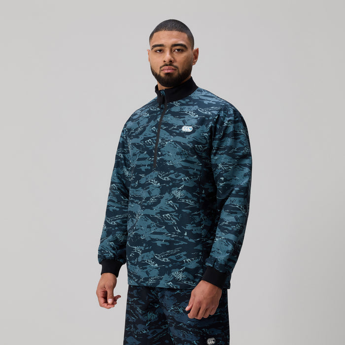 Mens Force 1/4 Zip Jacket Grey