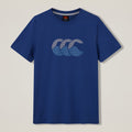 Mens Fundamental Tee Blue/Grey