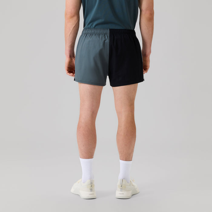 Mens Fundamentals Harlequin Drill Shorts Grey