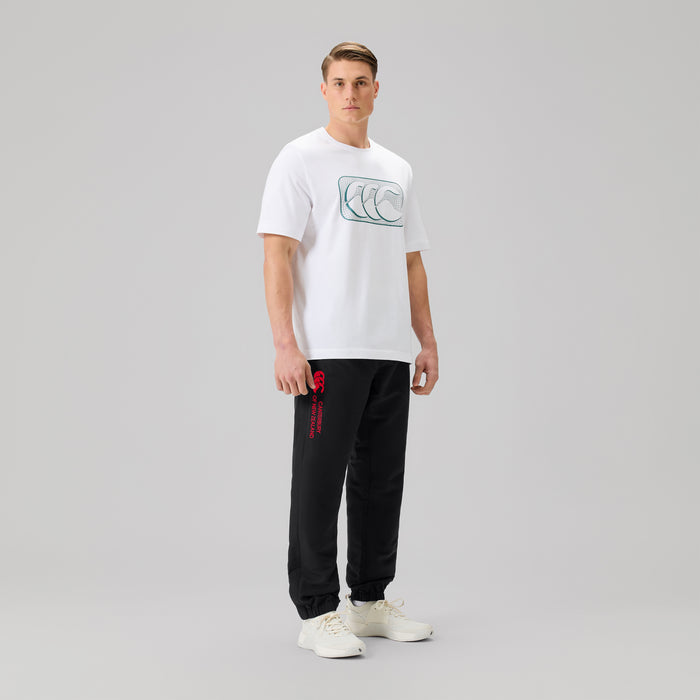 Mens Fundamentals Stadium Pant Black / Red