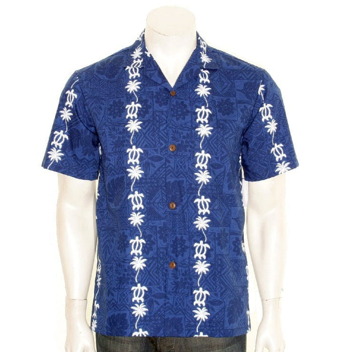 Men's Honu Panel Aloha Shirt