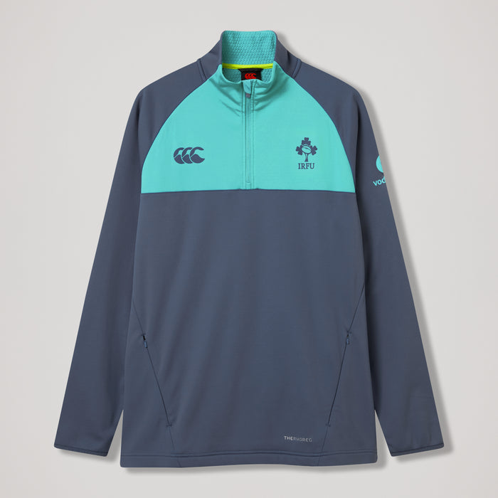 Men's Ireland 1/4 Zip Training Top Grey