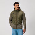 Mens Ireland Hybrid Padded Jacket Green