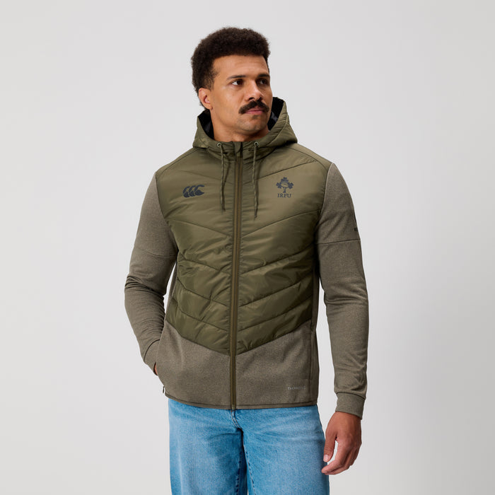 Mens Ireland Hybrid Padded Jacket Green