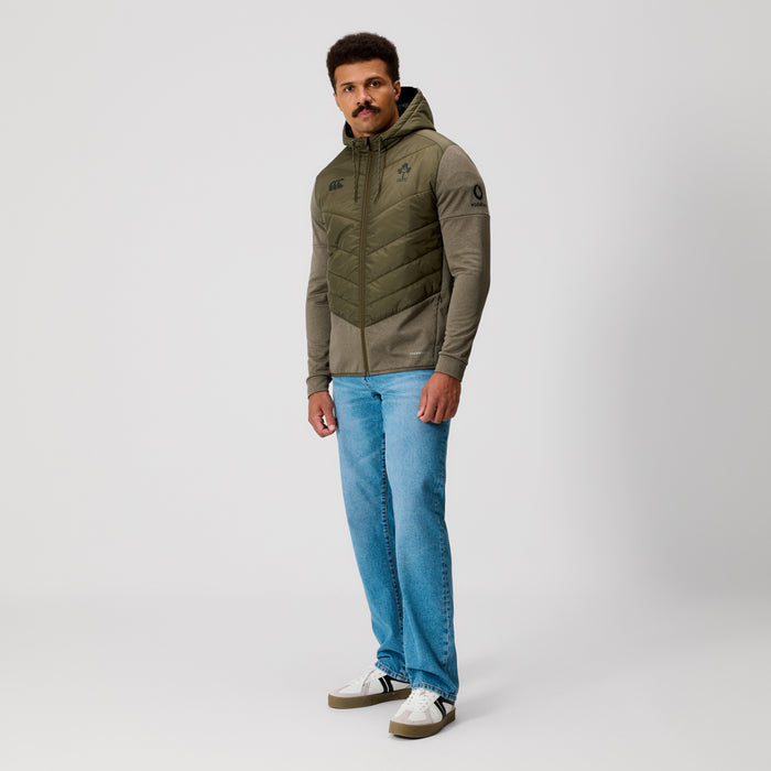 Mens Ireland Hybrid Padded Jacket Green
