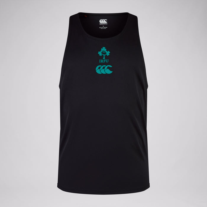 Mens Ireland Poly Training Singlet Black