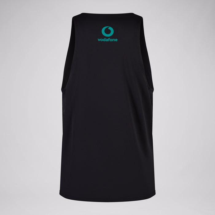 Mens Ireland Poly Training Singlet Black