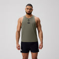 Mens Ireland Poly Training Singlet Green