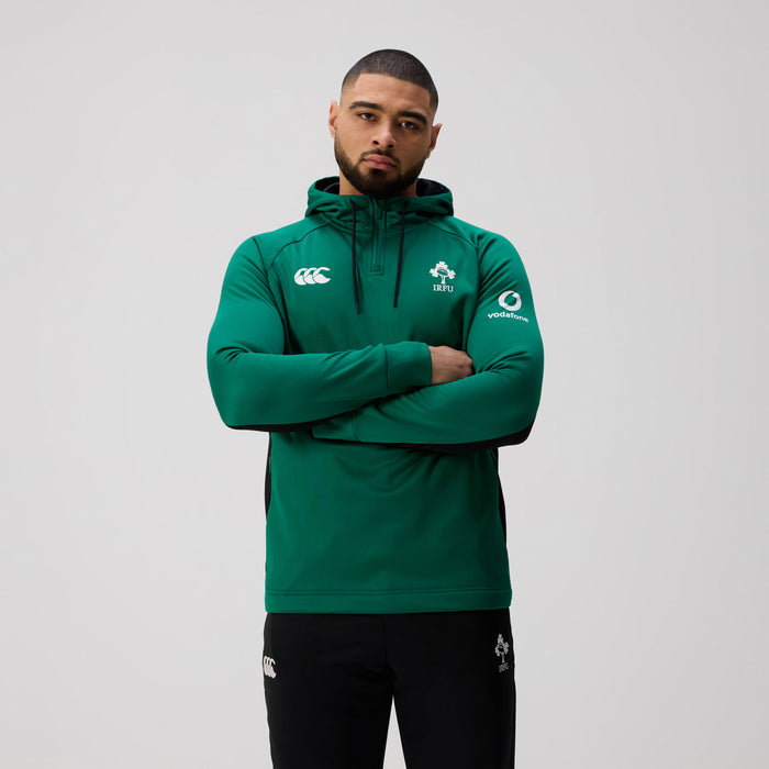 Mens Ireland Zip Training Hoody Green