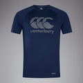 Mens Large Logo Superlight Tee Navy