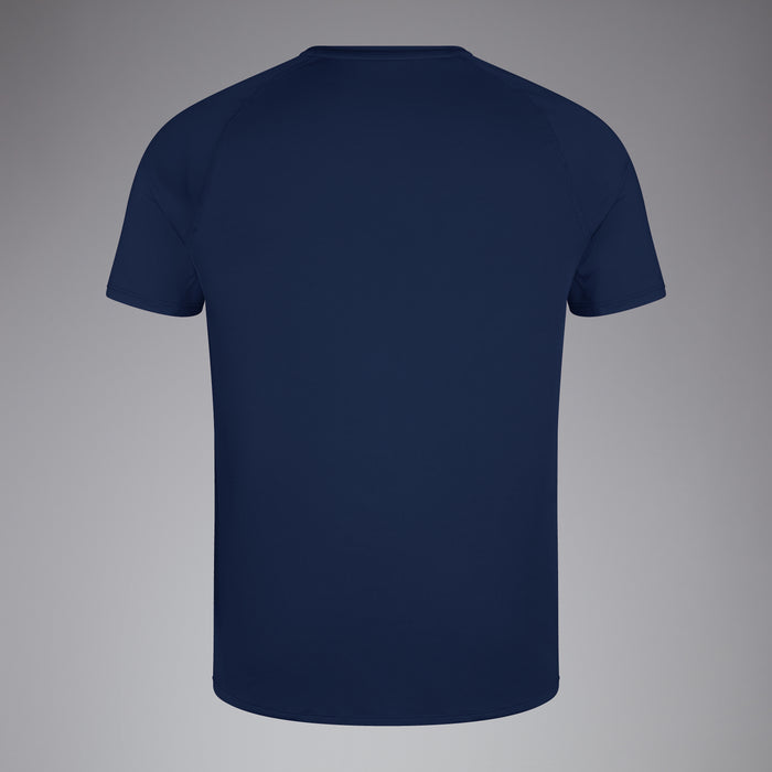 Mens Large Logo Superlight Tee Navy