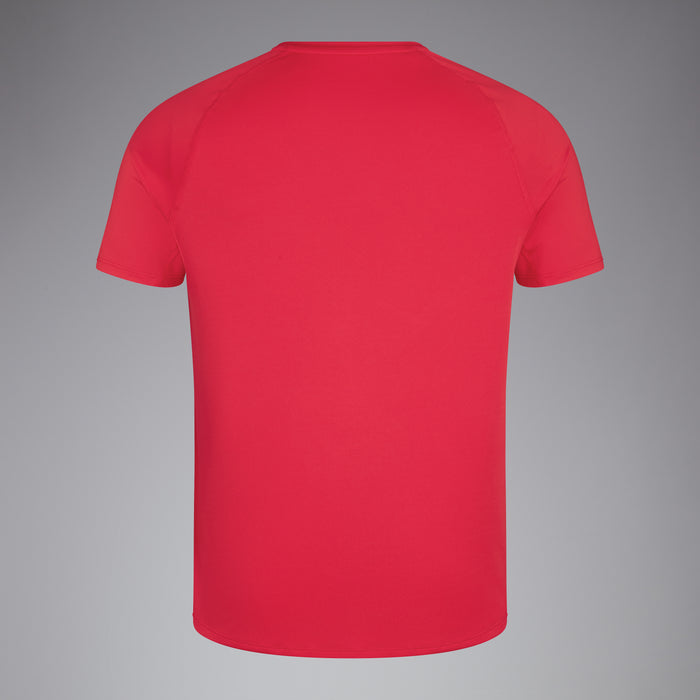Mens Large Logo Superlight Tee Red