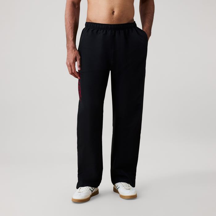 Mens Open Hem Stadium Pant Black