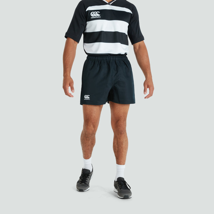 Mens Professional Polyester Short Black