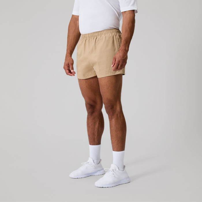 Mens Retro Short Brown
