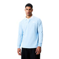 Mens Solid Dye Rugby Jersey Blue