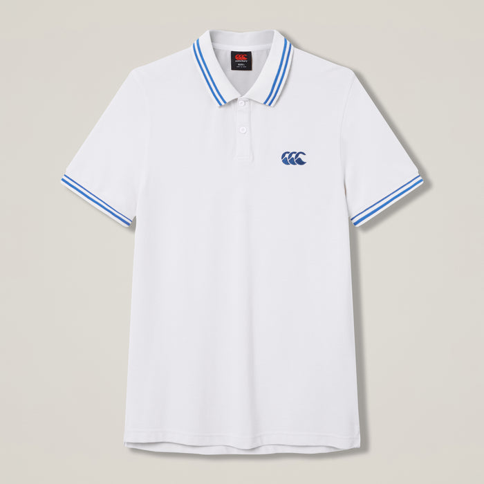 Mens Solid Pique Polo Shirt Grey
