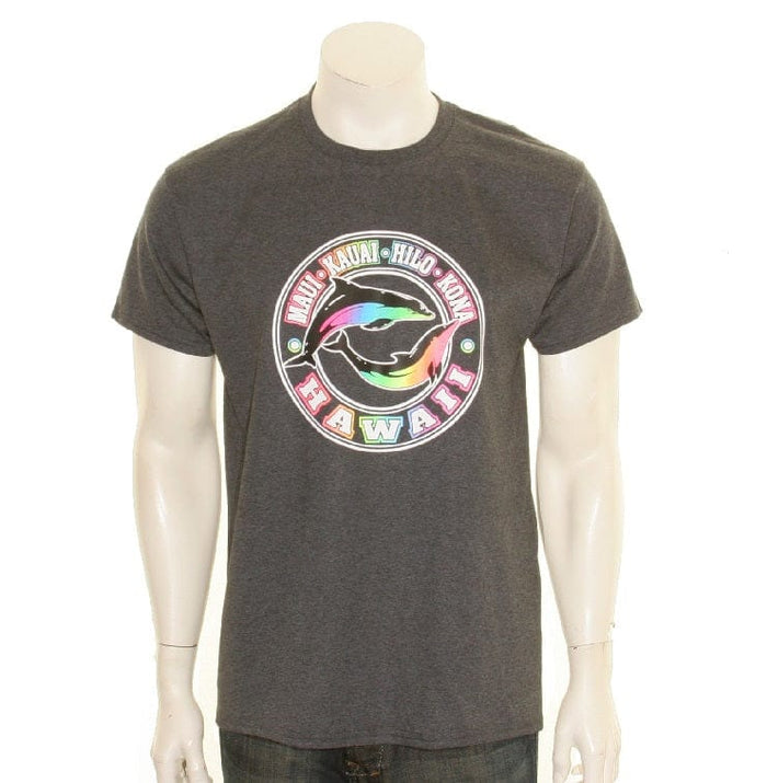 MENS T-SHIRT / TWO DOLPHINS
