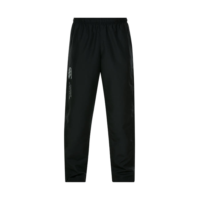 Mens Tapered Open Hem Stadium Pant Black