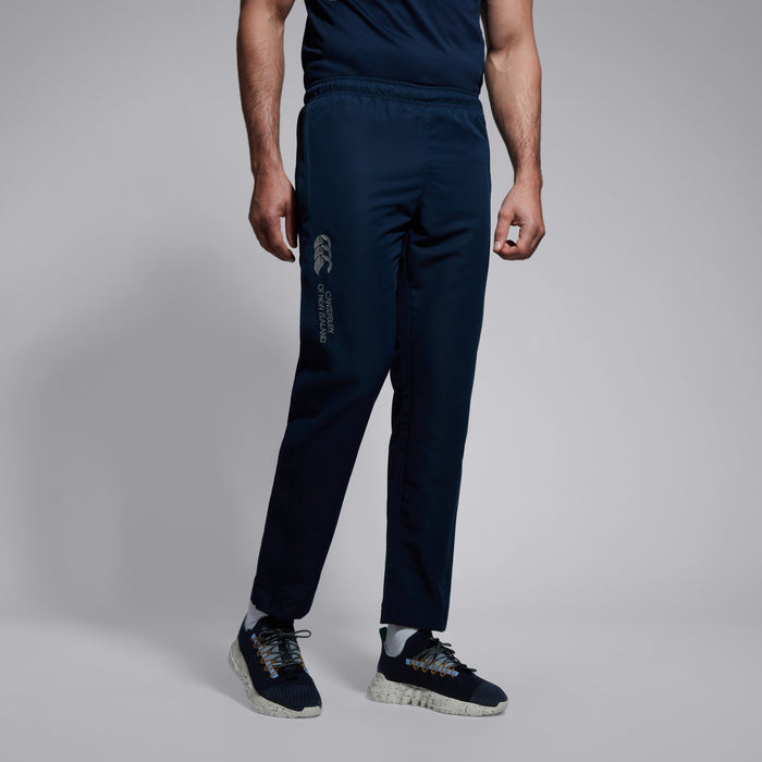 Mens Tapered Open Hem Stadium Pant Navy