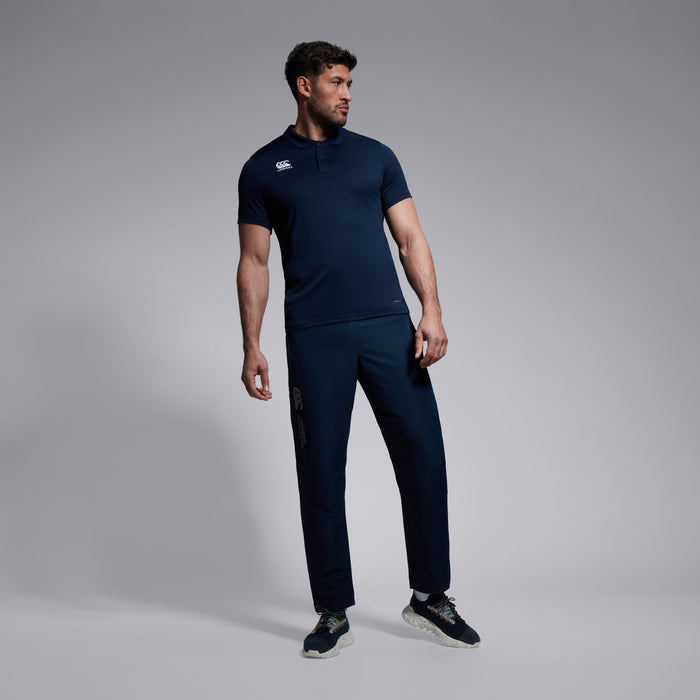 Mens Tapered Open Hem Stadium Pant Navy