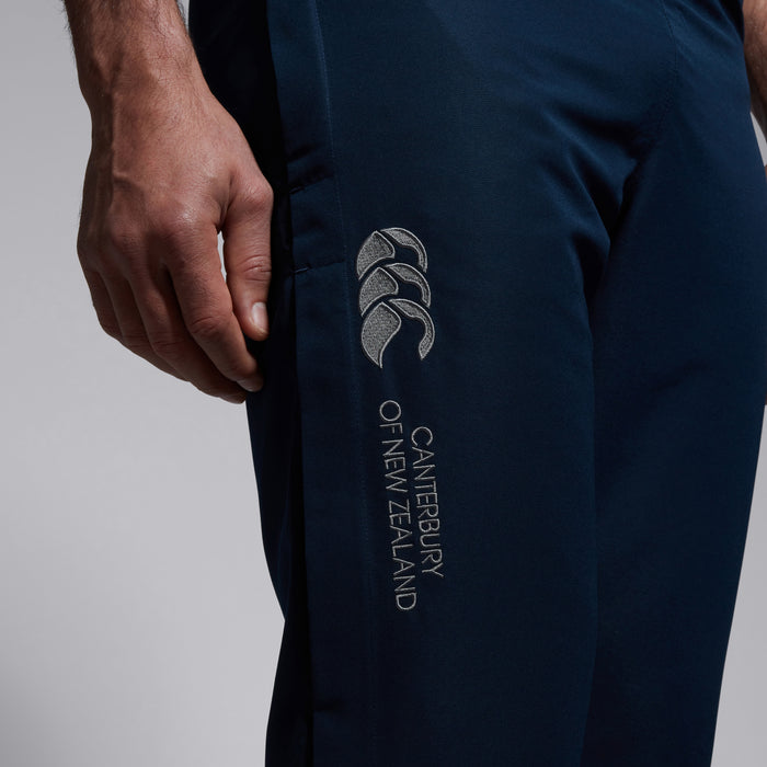 Mens Tapered Open Hem Stadium Pant Navy