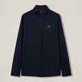 Mens Tempo 1/4 Zip Tee Navy