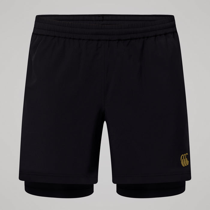Mens Tempo 2-In-1 Short Black