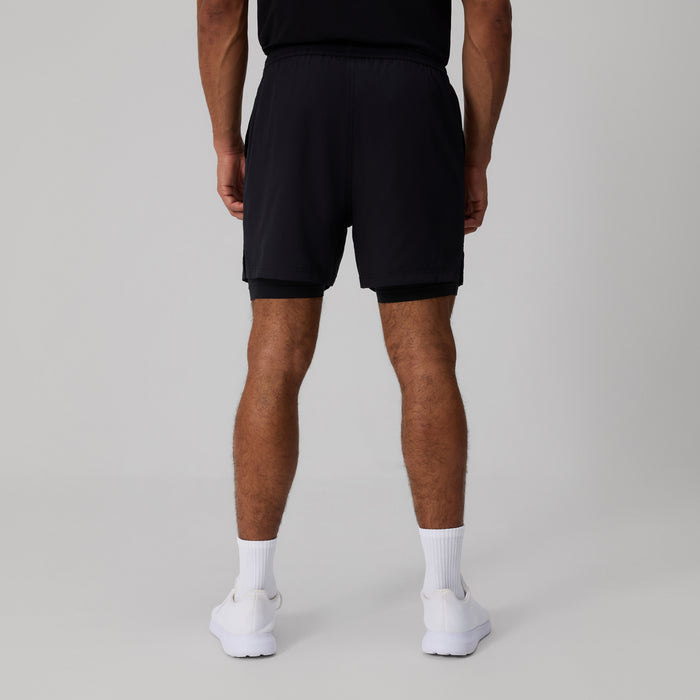 Mens Tempo 2-In-1 Short Black