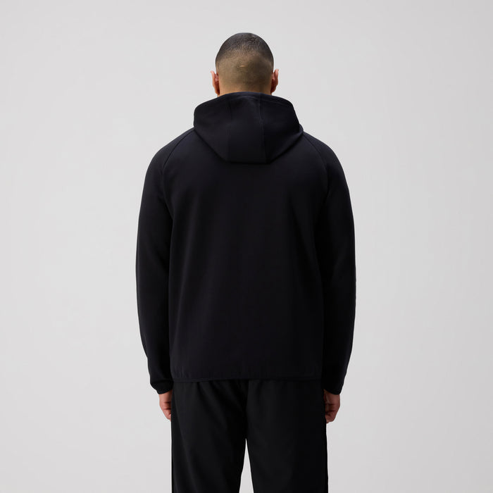 Mens Tempo+ Full-Zip Hoodie Black