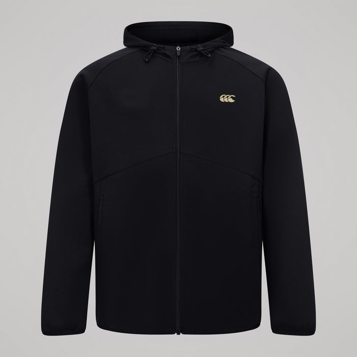 Mens Tempo+ Full-Zip Hoodie Black