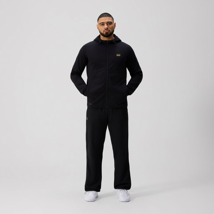 Mens Tempo+ Full-Zip Hoodie Black