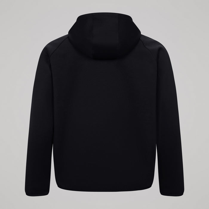 Mens Tempo+ Full-Zip Hoodie Black