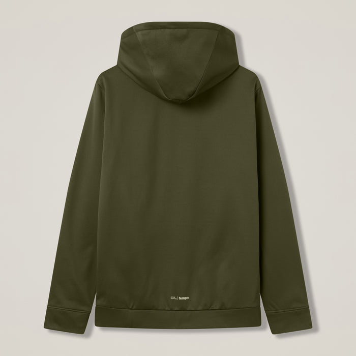Mens Tempo+ Full-Zip Hoody Green