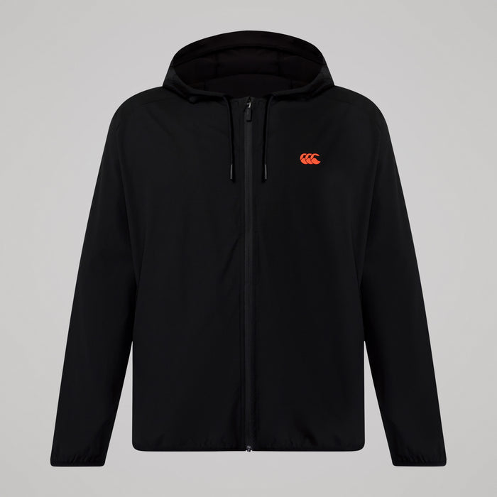 Mens Tempo+ Packaway Full Zip Jacket Black