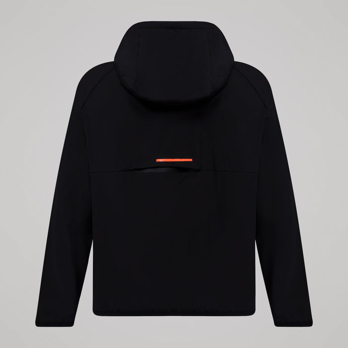 Mens Tempo+ Packaway Full Zip Jacket Black