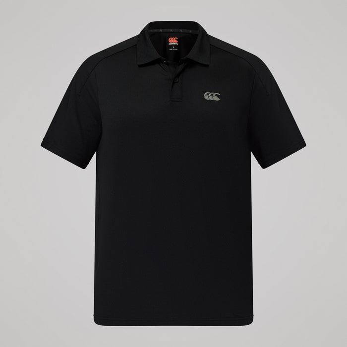 Mens Tempo Polo Shirt Black