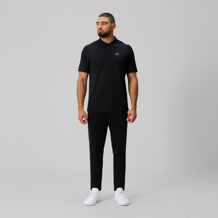 Mens Tempo Polo Shirt Black