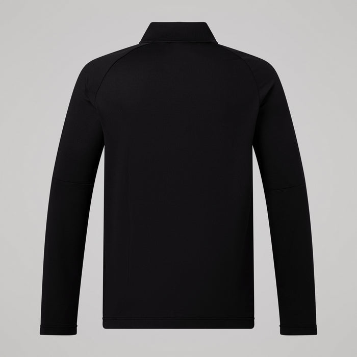Mens Tempo Quarter-Zip Black
