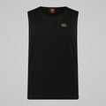 Mens Tempo Singlet Black