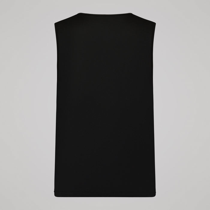 Mens Tempo Singlet Black