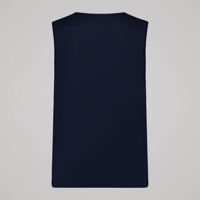 Mens Tempo Singlet Navy