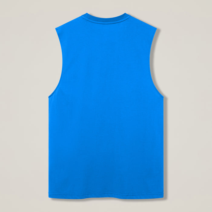 Mens Tempo+ Training Tank Blue