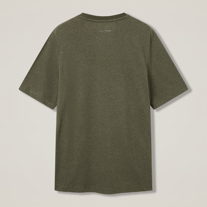 Mens Tempo+ Training Tee Green