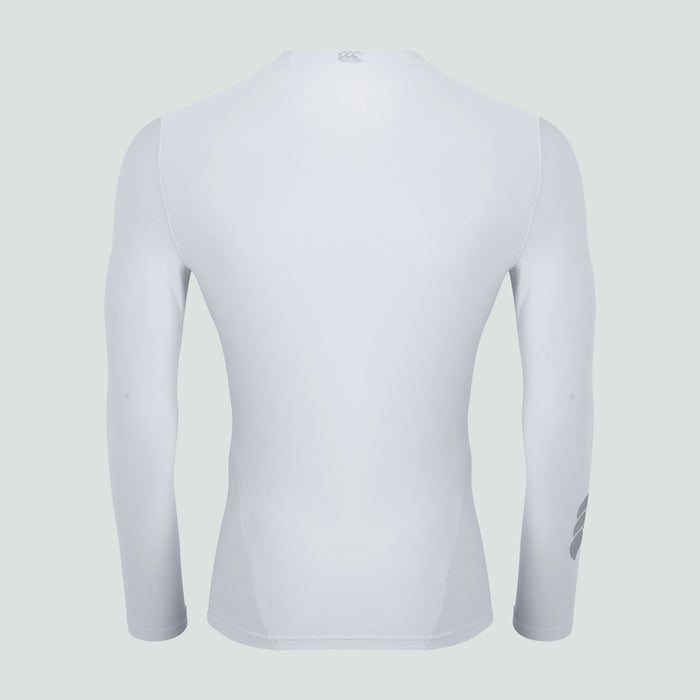 Mens Thermoreg Long Sleeved Top White