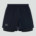 Mens Vapodri 2 In 1 Short Black/Grey