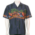 Men's Woody Chestband Hawaiian Shirt