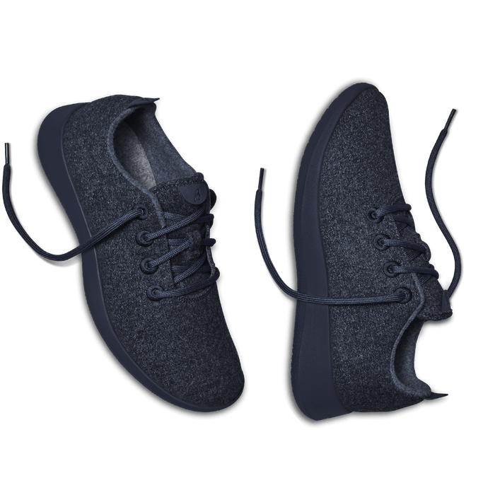 Men's Wool Runners - Savanna Night (Navy Sole)